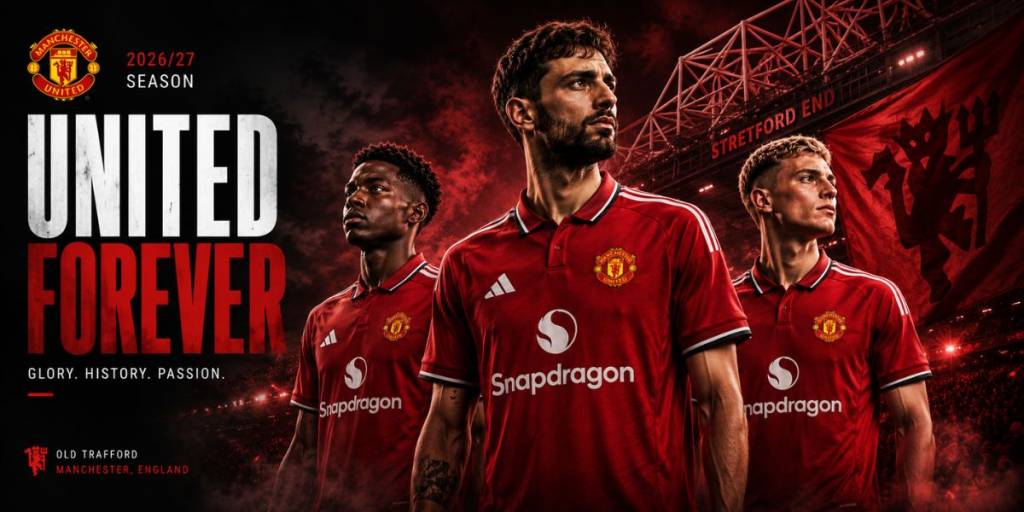 Maillot Manchester United Domicile 2026 2027