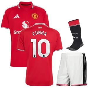 Maillot Manchester United Kit Enfant Domicile 2026 2027 Cunha