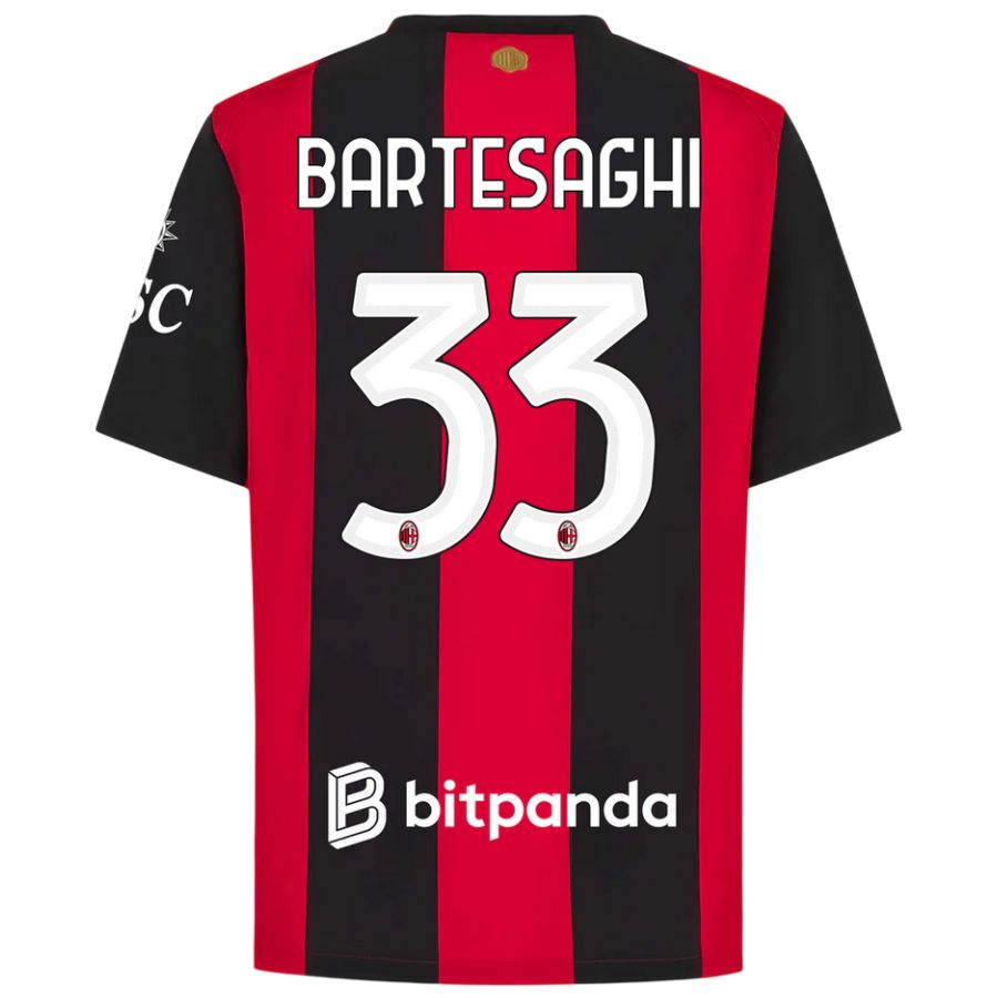 Maillot Milan AC Domicile 2026 2027 Bartesaghi (2)