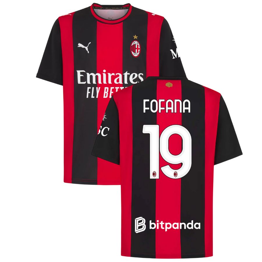 Maillot Milan AC Domicile 2026 2027 Fofana (1)