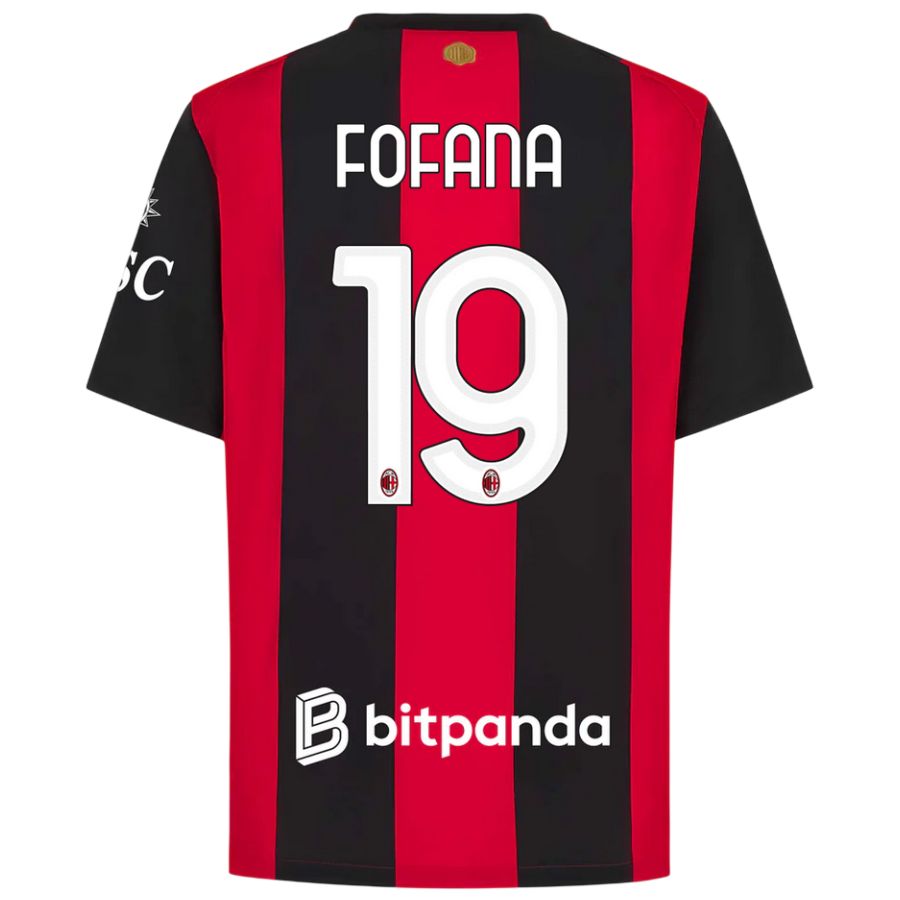 Maillot Milan AC Domicile 2026 2027 Fofana (2)