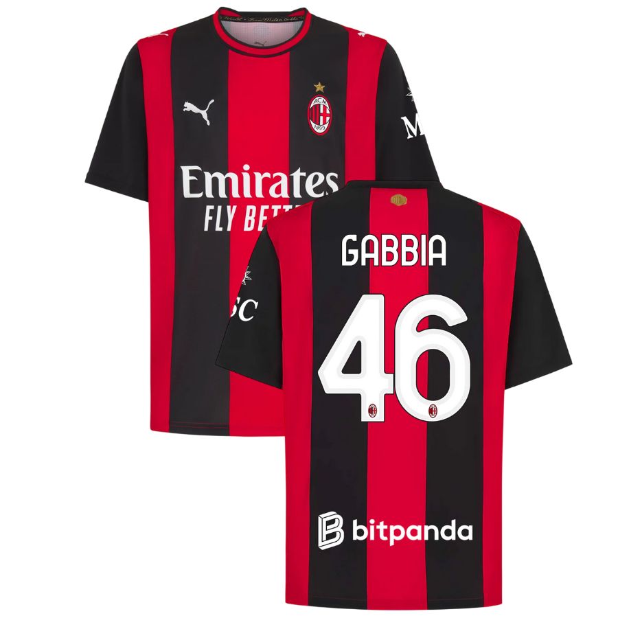Maillot Milan AC Domicile 2026 2027 Gabbia (1)