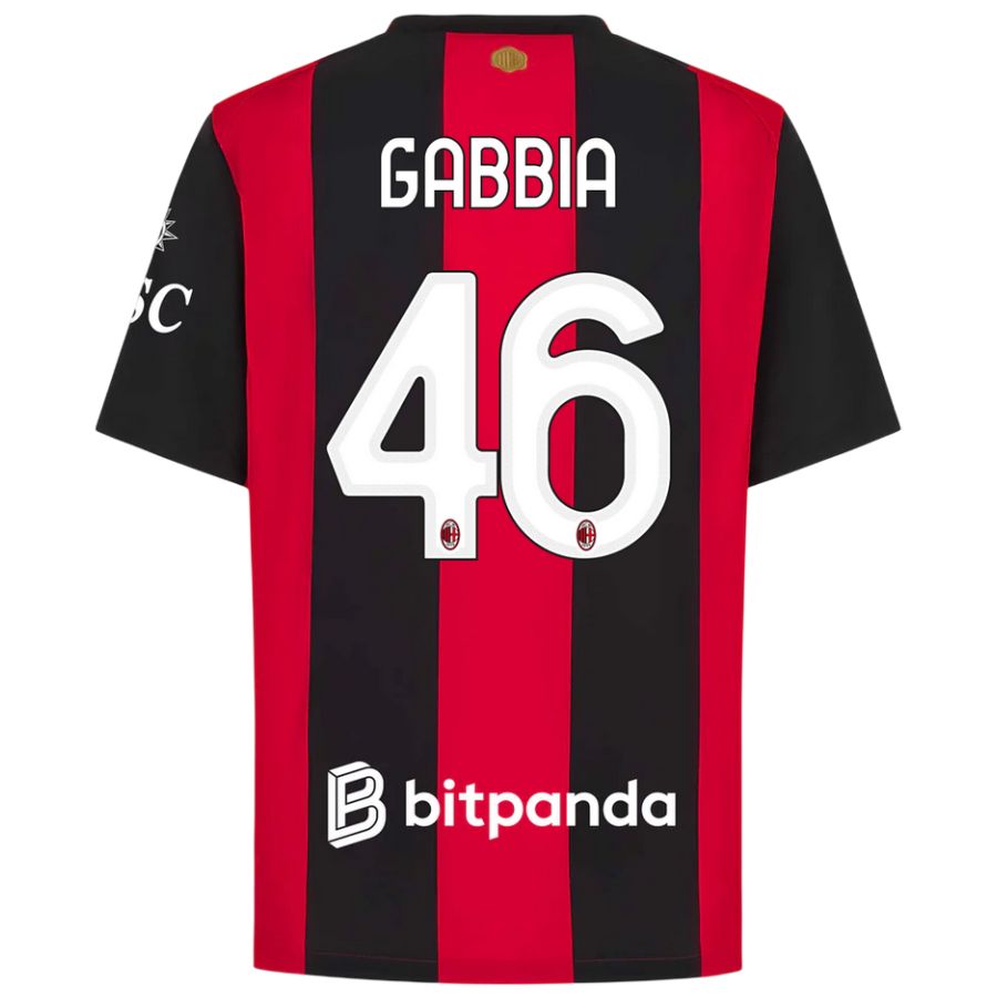 Maillot Milan AC Domicile 2026 2027 Gabbia (2)