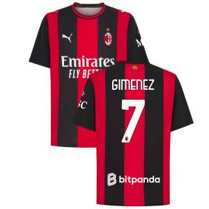 AC Milan Home Jersey 2026-2027 Gimenez
