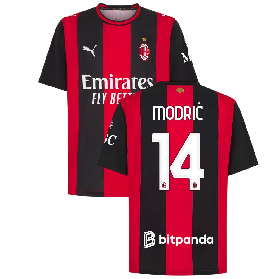 Maillot Milan AC Domicile 2026 2027 Modric (1)