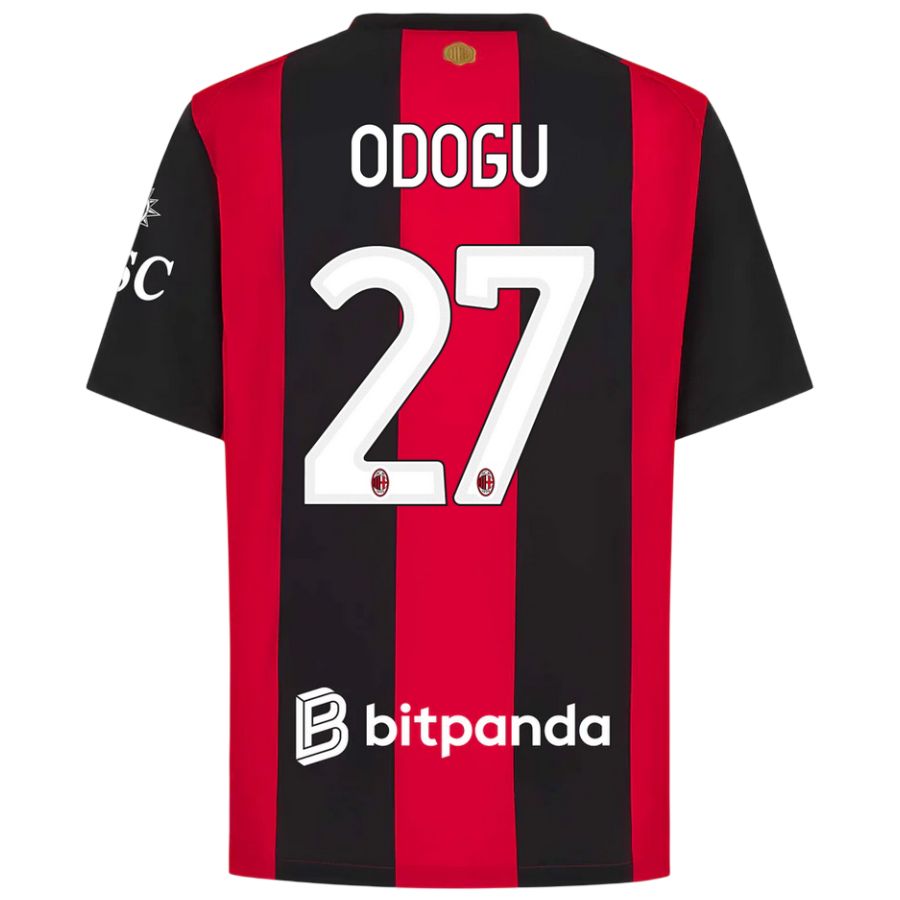 Maillot Milan AC Domicile 2026 2027 Odogu (2)