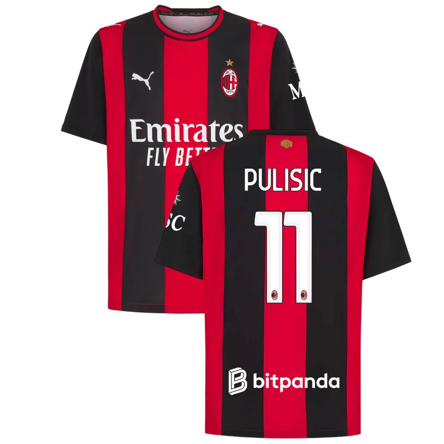 Maillot Milan AC Domicile 2026 2027 Pulisic (1)