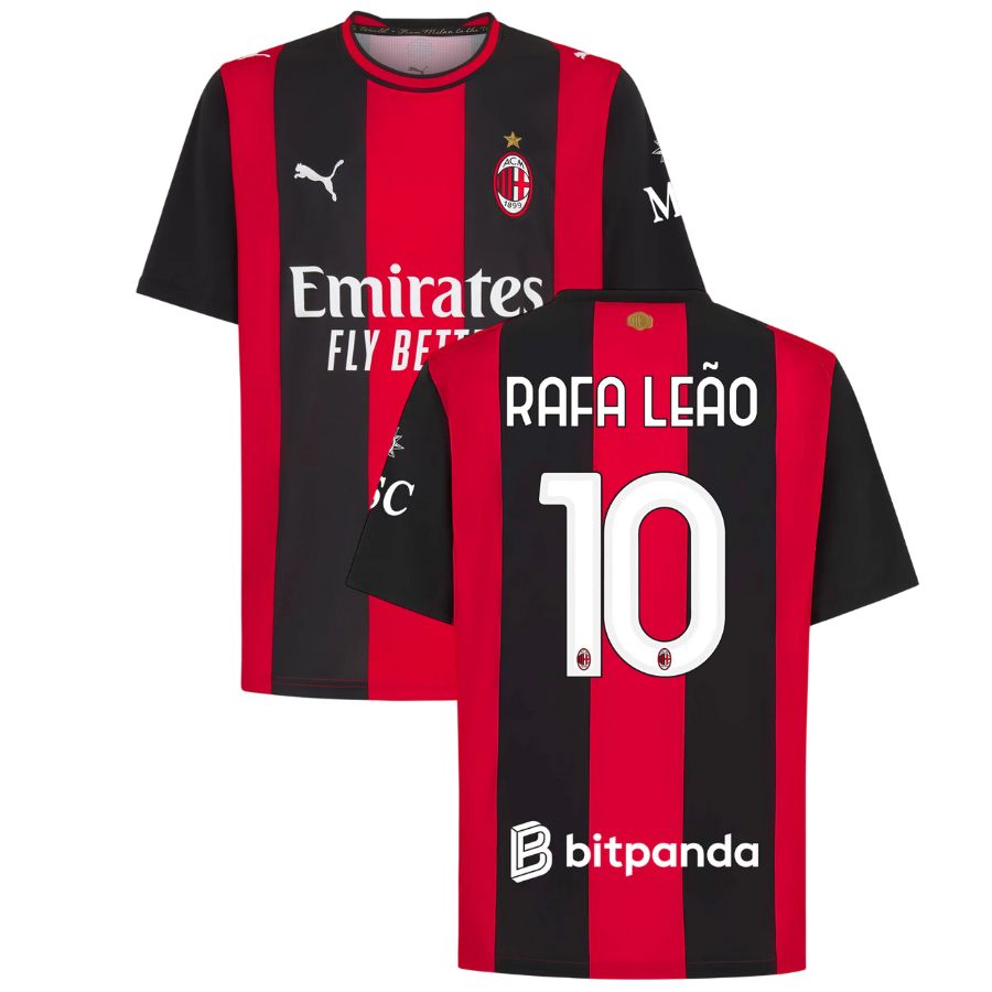 Maillot Milan AC Domicile 2026 2027 Rafael Leao (1)