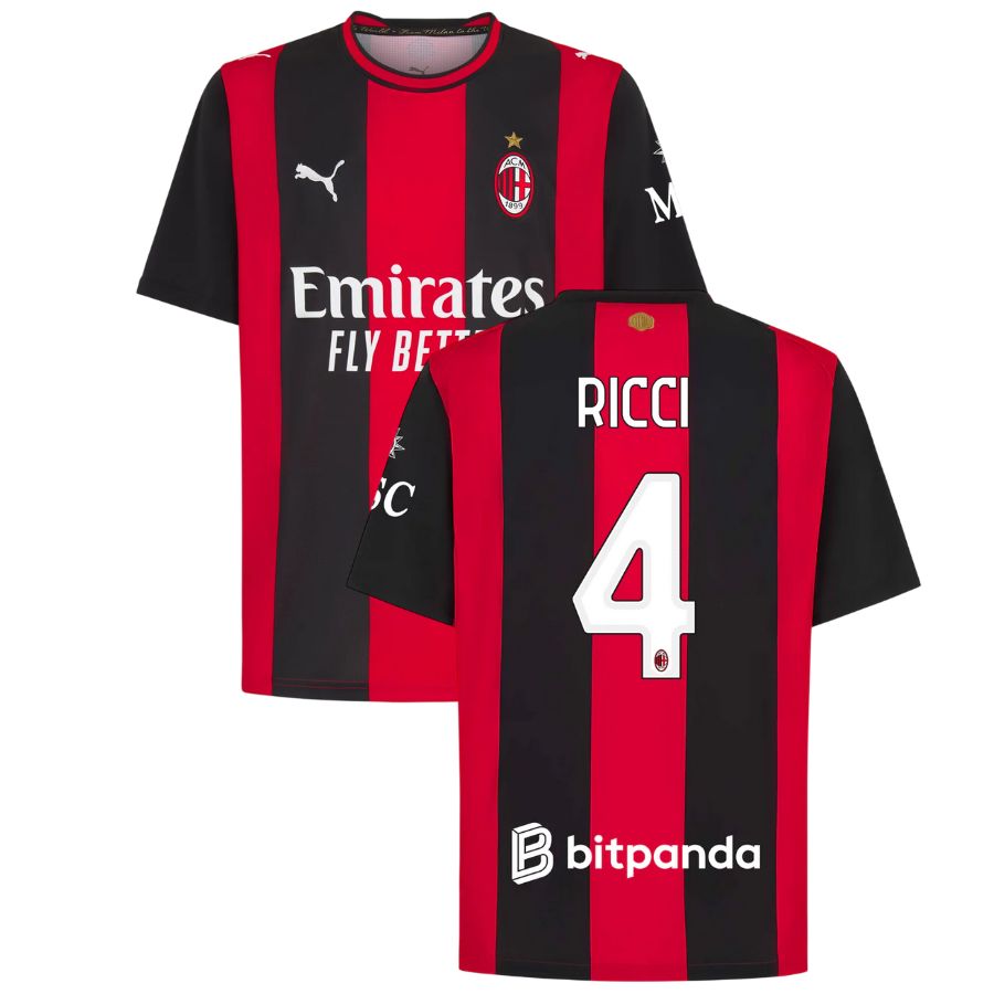 Maillot Milan AC Domicile 2026 2027 Ricci (1)