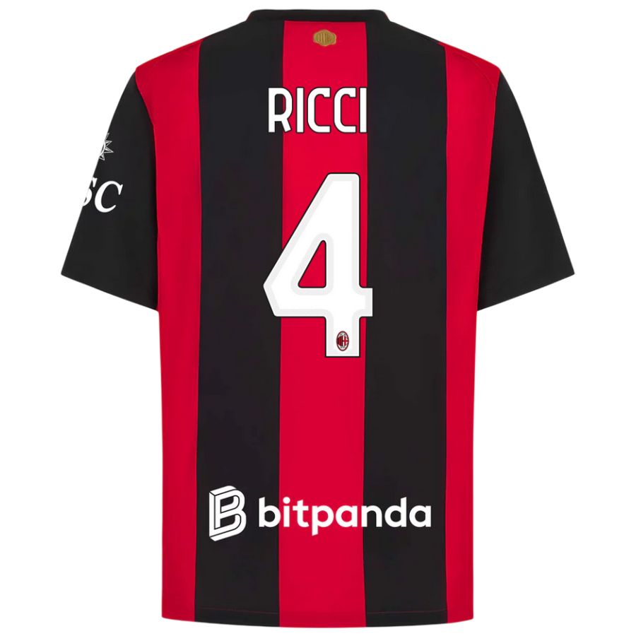 Maillot Milan AC Domicile 2026 2027 Ricci (2)