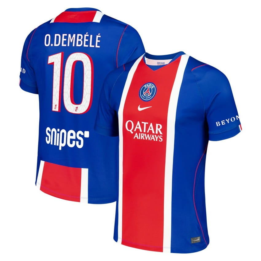 Maillot PSG Domicile 2026 2027 Dembele (1)