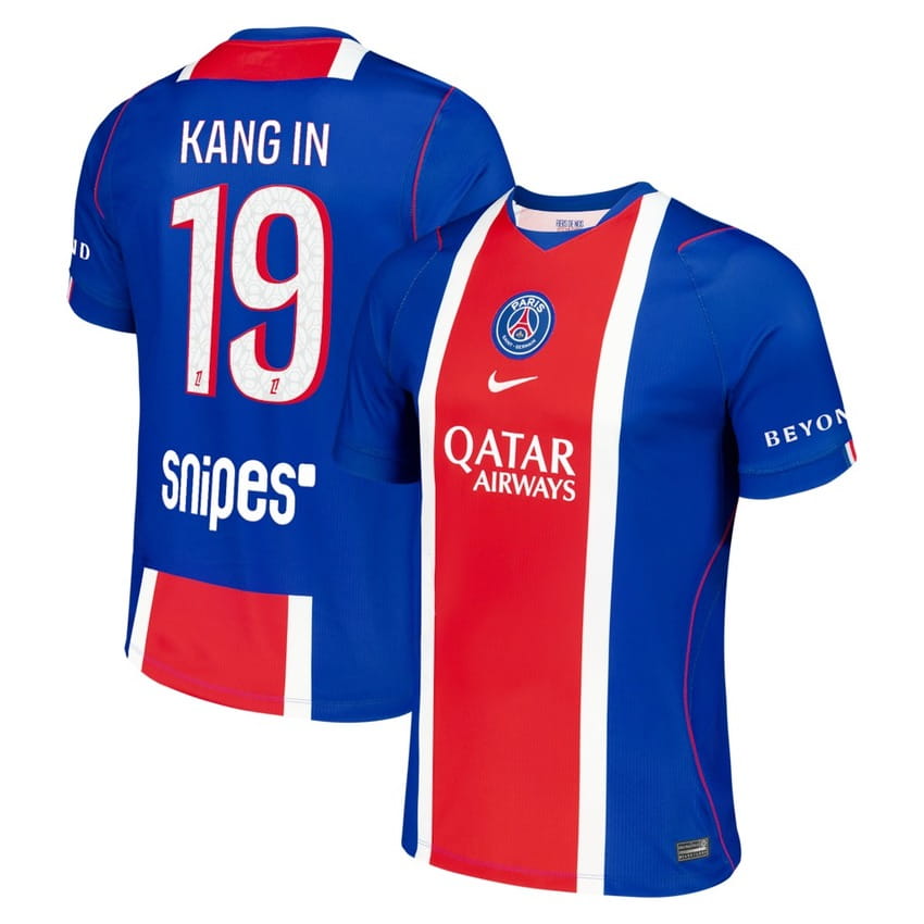 Maillot PSG Domicile 2026 2027 Kang In (1)