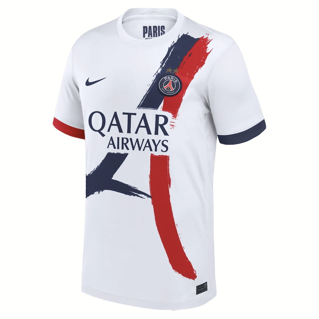 Maillot PSG Extérieur 2 étoiles Champions D’Europe 26 (1)