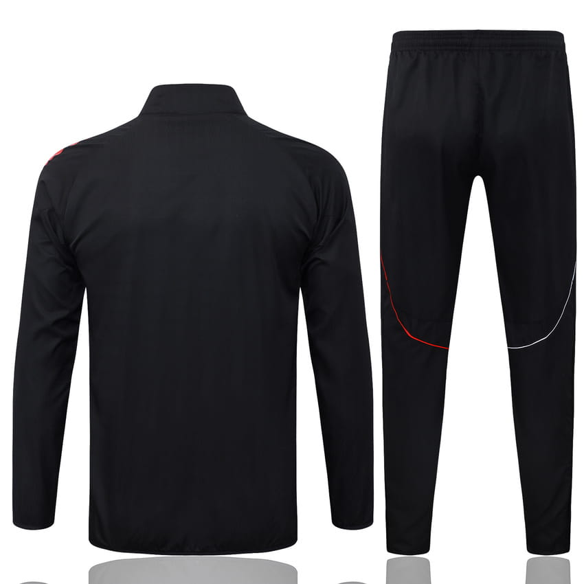 Survetement Ajax Veste 2025 2026 Noir Nuit (2)