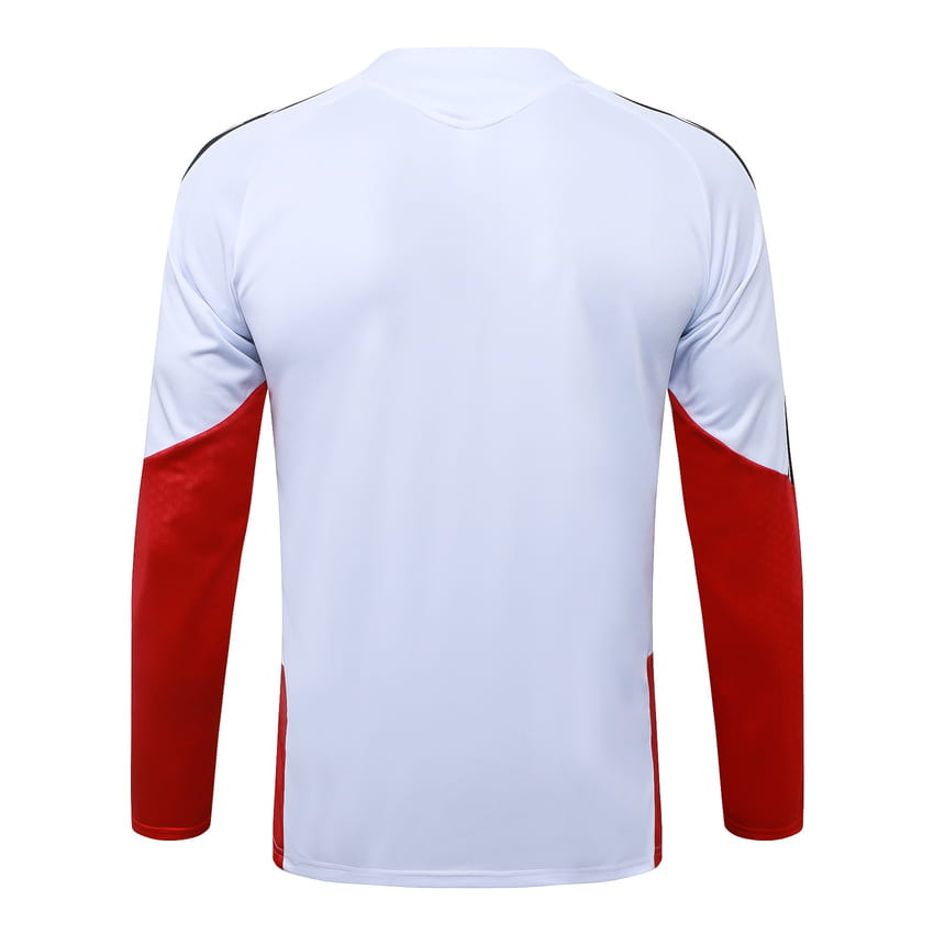 Survetement Allemagne Training 2026 2027 Blanc Rouge (3)