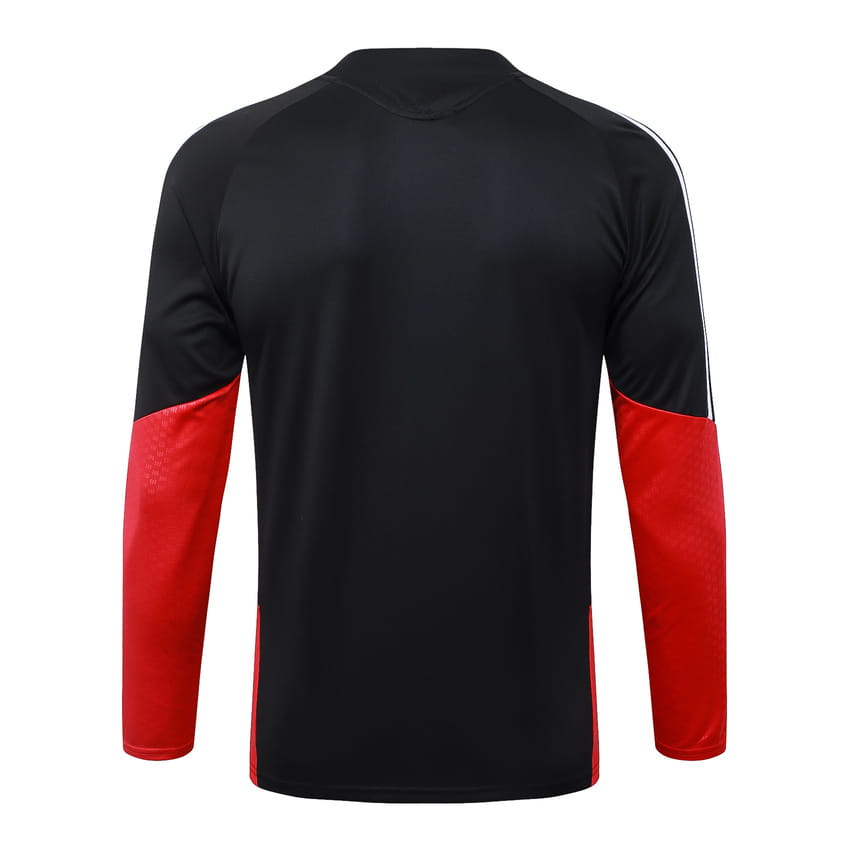 Survetement Allemagne Training 2026 2027 Noir Rouge (2)