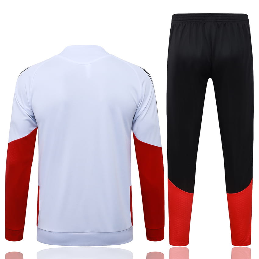 Survetement Allemagne Veste 2026 2027 Blanc Rouge (2)