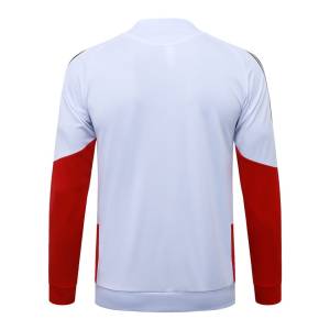 Survetement Allemagne Veste 2026 2027 Blanc Rouge (4)