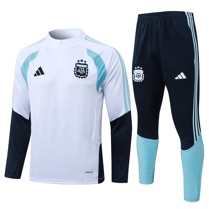 Survetement Argentine Training 2026 2027 Blanc Bleu (1)