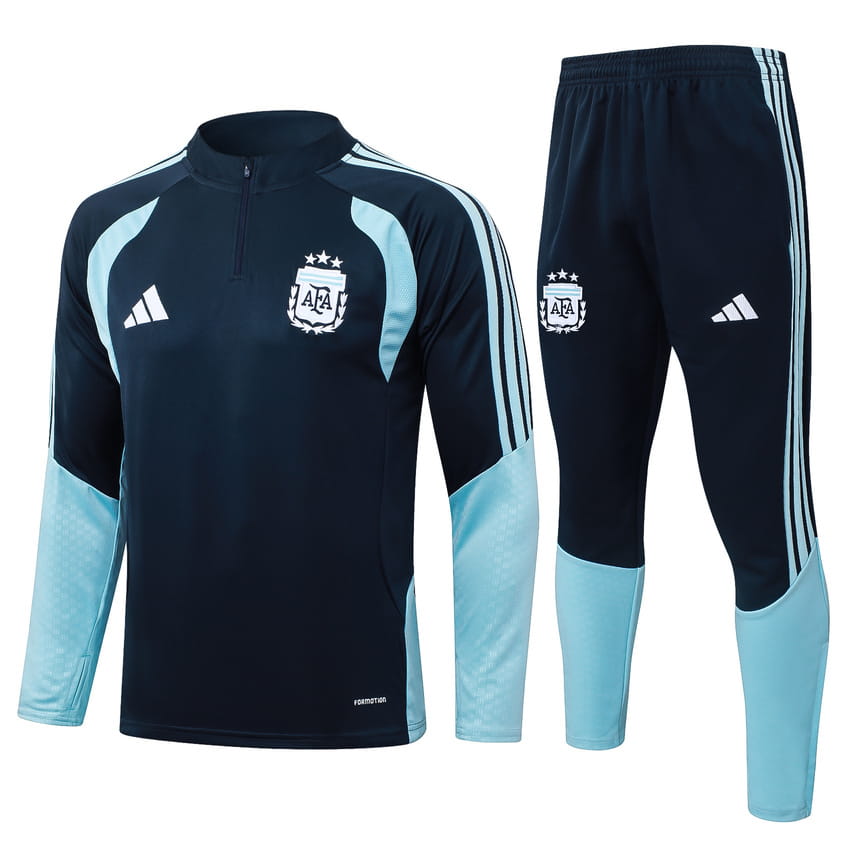 Survetement Argentine Training 2026 2027 Bleu Sombre (1)