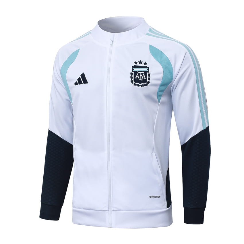 Survetement Argentine Veste 2026 2027 Blanc Bleu (2)