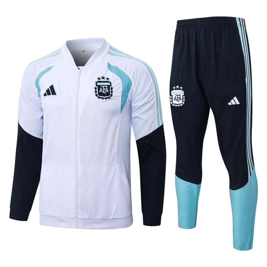 Argentina Tracksuit Jacket 2026 2027 Light White (1)