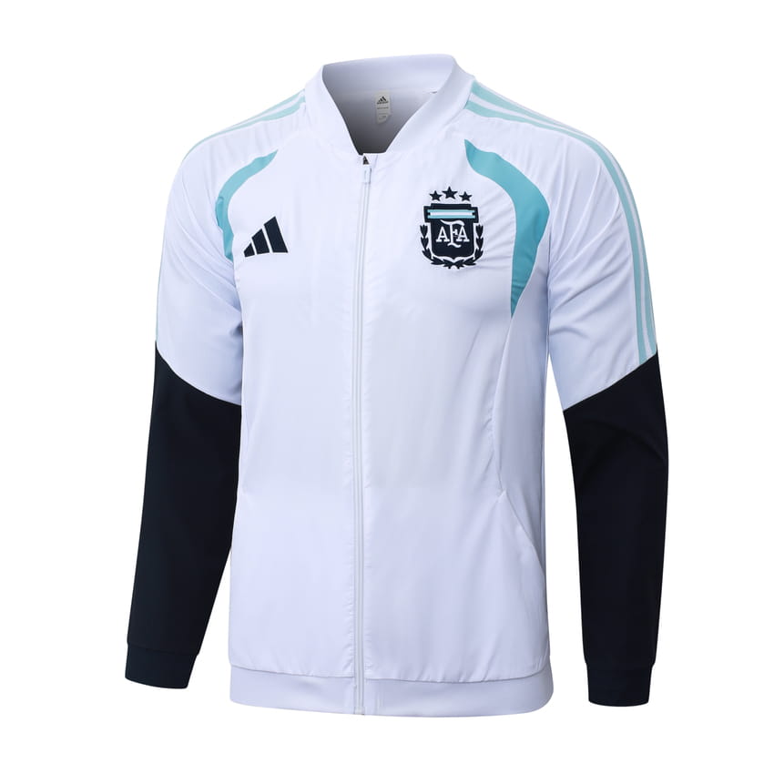 Argentina Tracksuit Jacket 2026 2027 Light White (2)