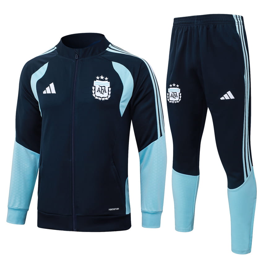 Survetement Argentine Veste 2026 2027 Bleu Sombre (1)