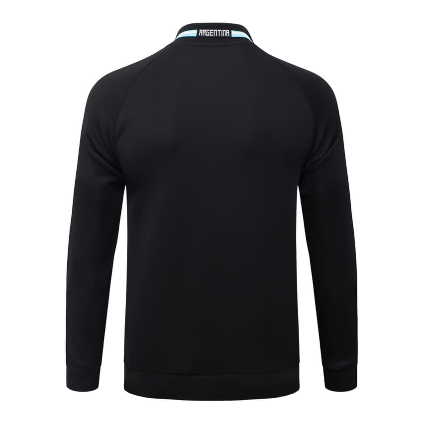 Argentina Tracksuit Jacket 2026 2027 Night Black (2)