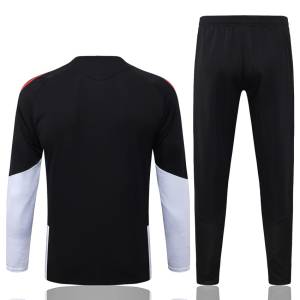 Survetement Arsenal Training 2026 2027 Noir Rouge (4)