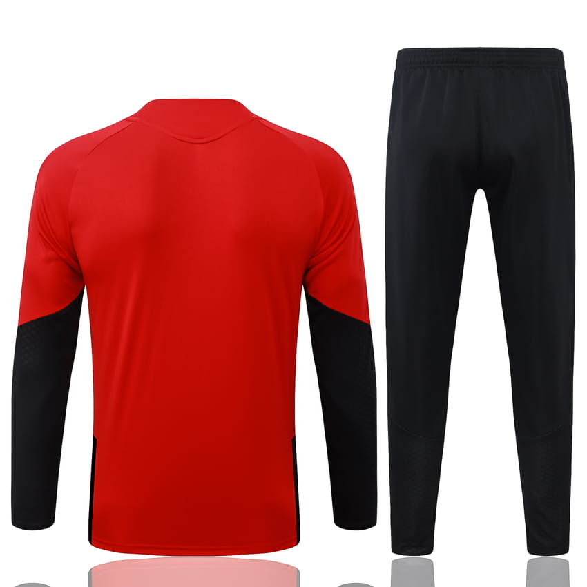 Survetement Arsenal Training 2026 2027 Rouge Clair (2)
