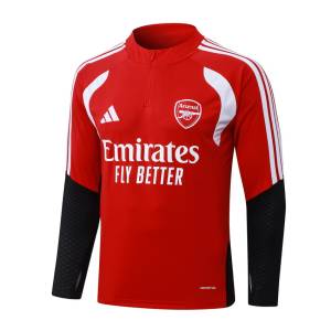 Survetement Arsenal Training 2026 2027 Rouge Clair (4)