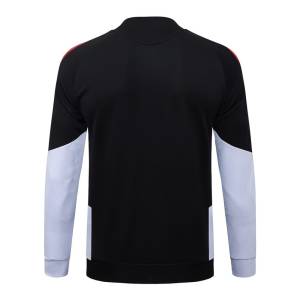 Survetement Arsenal Veste 2026 2027 Noir Rouge (3)