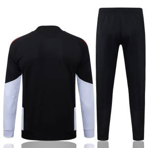 Survetement Arsenal Veste 2026 2027 Noir Rouge (4)