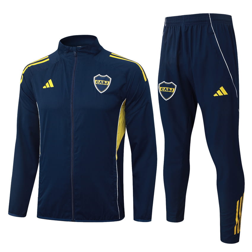 Survetement Boca Junior Veste 2026 2027 Bleu (1)