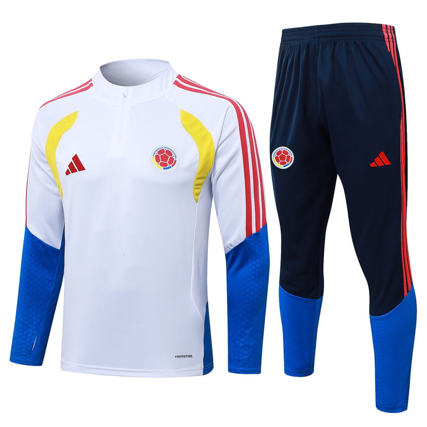 Survetement Colombie Training 2026 2027 Blanc (1)