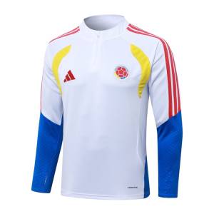 Survetement Colombie Training 2026 2027 Blanc (4)