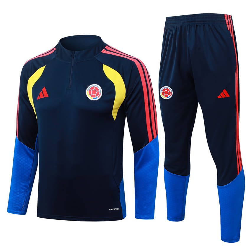 Survetement Colombie Training 2026 2027 Bleu Foncé (1)
