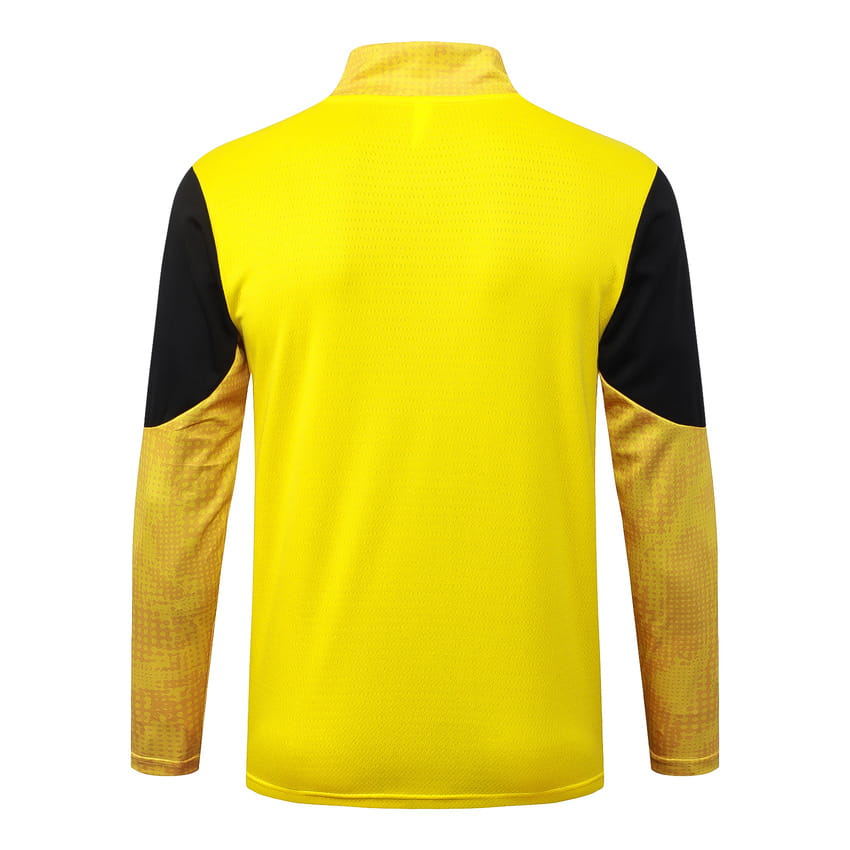 Survetement Dortmund Training 2025 2026 Jaune Noir (3)