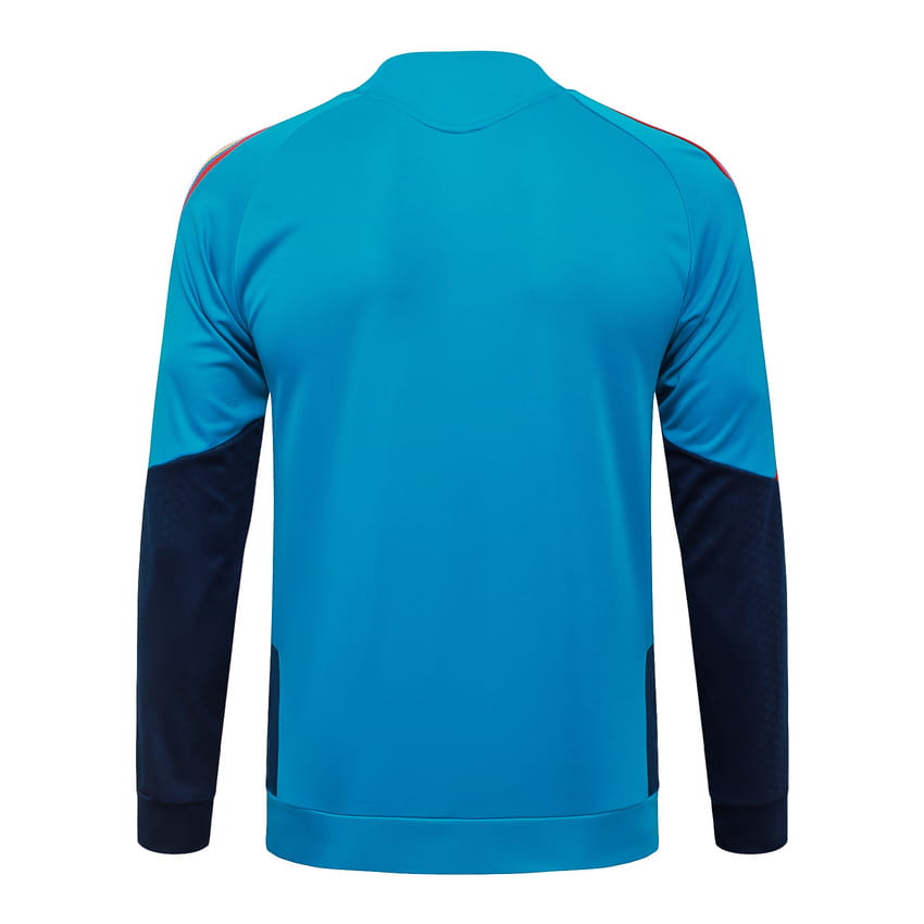 Survetement Espagne Veste 2026 2027 Bleu Clair (2)