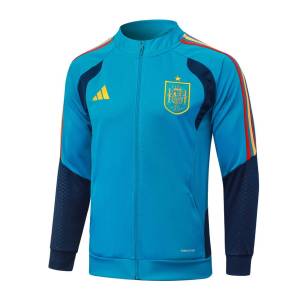 Survetement Espagne Veste 2026 2027 Bleu Clair (3)