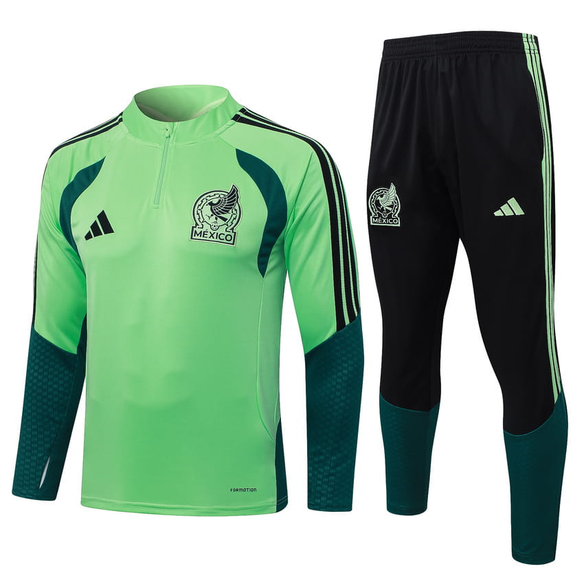 Survetement Mexique Training 2026 2027 Vert (1)