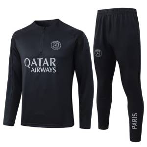 Survetement PSG Training 2025 2026 Noir Sombre