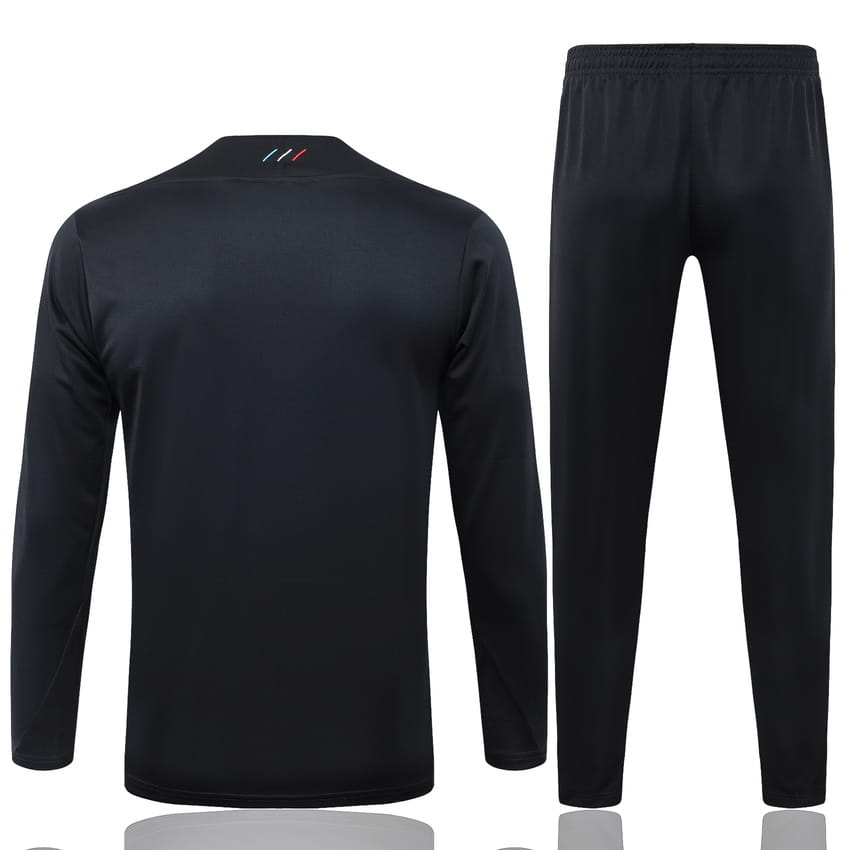 Survetement PSG Training 2025 2026 Noir Sombre (4)