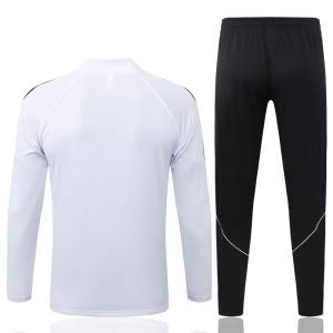 Survetement PSG Training 2026 2027 Blanc Noir (2)