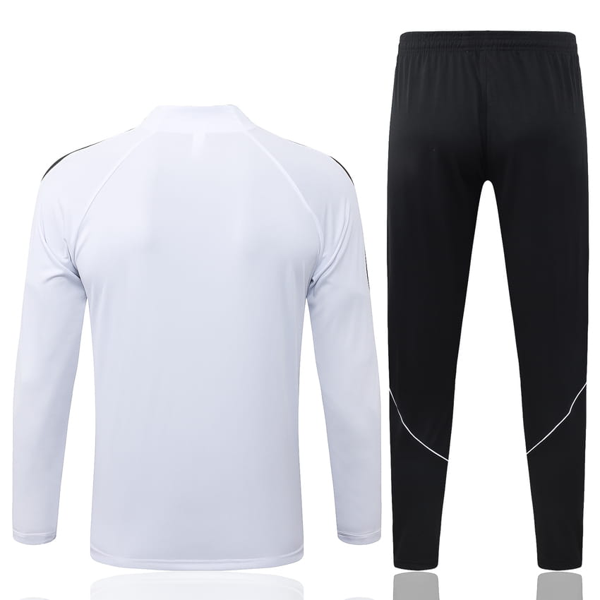 Survetement PSG Training 2026 2027 Blanc Noir (2)