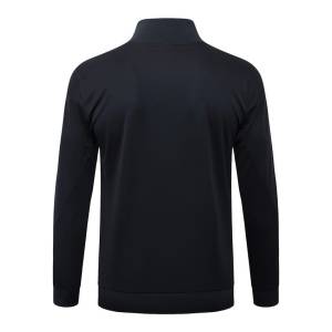 Survetement PSG Veste 2025 2026 Noir Sombre (2)