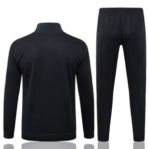 Survetement PSG Veste 2025 2026 Noir Sombre (4)