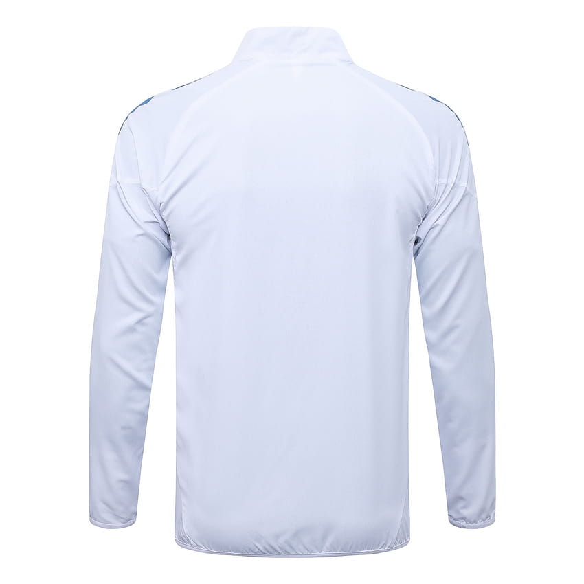 Survetement Real Madrid Veste 2025 2026 Blanc Bleu Ciel (2)