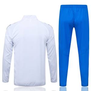 Survetement Real Madrid Veste 2025 2026 Blanc Bleu Ciel (4)